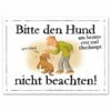 Warnschild: Hund Nicht Beachten! 1 Warnschild: Hund Nicht Beachten! -SPORTHUND Geschäfte 561207905aluminiumschild fuer draussen hund nicht beachten 5612079rrfImd14eerI4